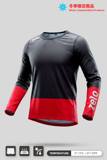 Zelo Wave 兒童訓練保暖內衣刷毛打底衣|訓練內搭 長袖|5–15°C 高效保暖透氣(11月底發貨) ZELO