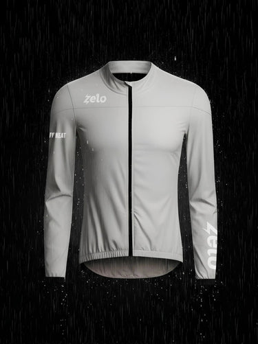 🆕ZELO 成人防潑水風衣多功能運動外套|防潑水外套 - 全運動訓練透氣防雨抗風設計-銀色