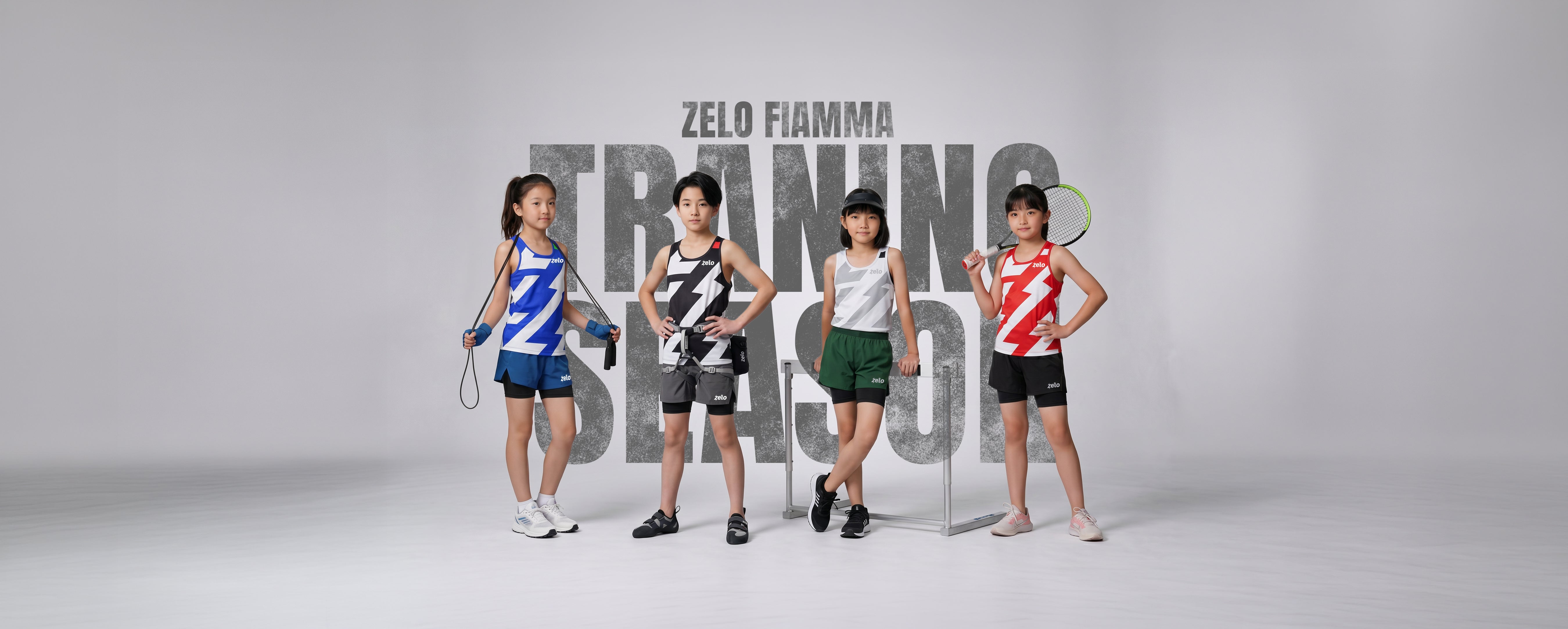 Zelo Sport｜子供専用コンプレッション機能スポーツウェアの第一選択
