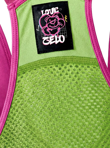 NEW!競技 PRO 兒童滑步車褲｜兒童滑步車吊帶褲緊身透氣 ZELO 坐墊-櫻花粉(預定商品預計4月底前發貨) ZELO