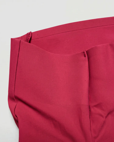Kids Balance Bike Protective Pants｜Racing PRO Italian Fabric Compression Fit｜Cherry Red｜ZELO