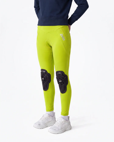 ZELO Kids Balance Bike Compression Pants｜Knee Protection・4-Way Stretch S-5XL - RAIMEI LIME
