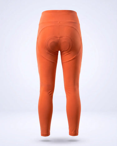 ZELO Kids Balance Bike Compression Pants｜Knee Protection・4-Way Stretch S-5XL - HINODE ORANGE