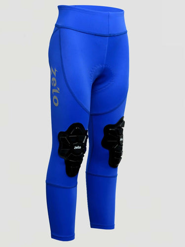 🇮🇹兒童競技騎行滑步車褲-音速藍 2件9折送機能襪1 雙！ ZELO