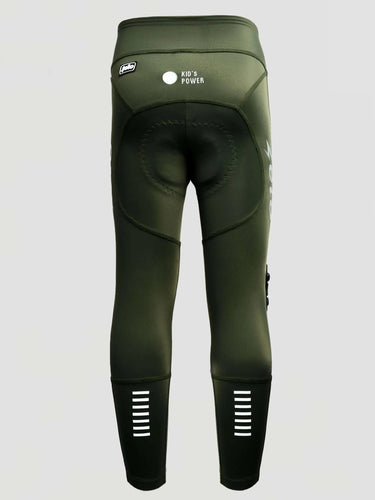 🇮🇹兒童競技騎行滑步車褲-力量綠 2件9折送機能襪1 雙！ ZELO