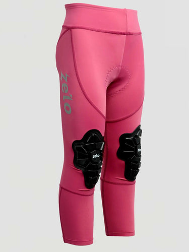 🇮🇹兒童競技騎行滑步車褲-旋風粉 2件9折送機能襪1 雙！ ZELO