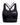 zelo Girls' Double-X Sports Bra | Nureba Black | Dance, Gymnastics & Track Training